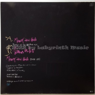 The Other Ones - Money And Gold • 12" Vinyl Maxi • EX - Labyrinth Music