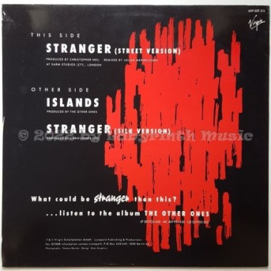 The Other Ones - Stranger • 12" Vinyl Maxi • EX - Labyrinth Music