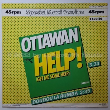 Ottawan - Help! (Get Me Some Help) • 12" Vinyl Maxi • EX - Labyrinth Music