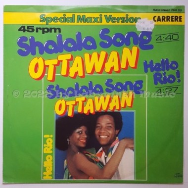 Ottawan - Shalala Song • 12" Vinyl Maxi • EX - Labyrinth Music