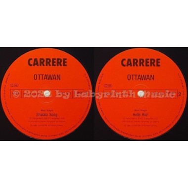 Ottawan - Shalala Song • 12" Vinyl Maxi • EX - Labyrinth Music