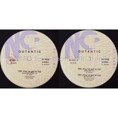 Outantic - Try (You've Got To Try) • 12" Vinyl Maxi - Labyrinth Music
