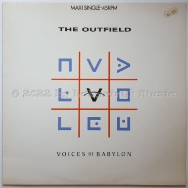 The Outfield - Voices Of Babylon • 12" Vinyl Maxi • MINT - Labyrinth Music