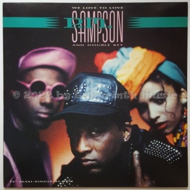 P.M. Sampson & Double Key - We Love To Love • 12" Vinyl Maxi • NM - Labyrinth Music