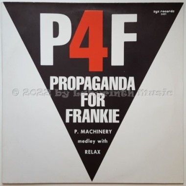 P4F - P. Machinery Medley With Relax • 12" Vinyl Maxi • EX - Labyrinth Music