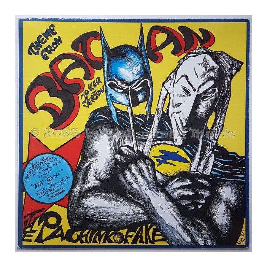 The Pachinko Fake - Theme From Batman • 12" Vinyl Maxi • EX - Labyrinth Music