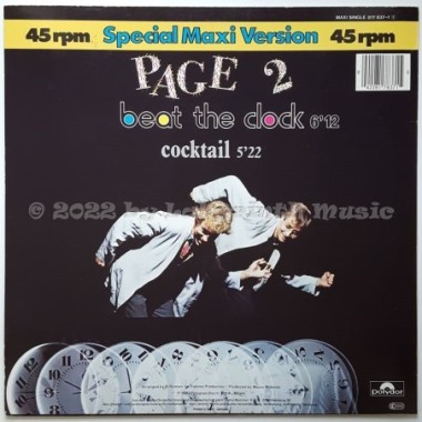 Page 2 - Beat The Clock • 12" Vinyl Maxi • EX - Labyrinth Music