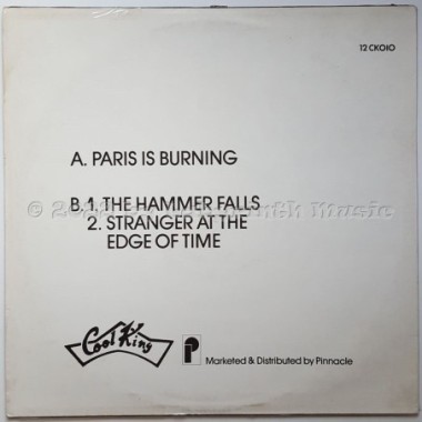 Pallas - Paris Is Burning • 12" Vinyl Maxi • EX - Labyrinth Music