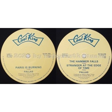 Pallas - Paris Is Burning • 12" Vinyl Maxi • EX - Labyrinth Music