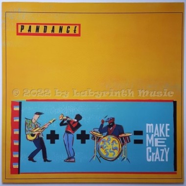 Pandance - Make Me Crazy  • 12" Vinyl Maxi • NM - Labyrinth Music