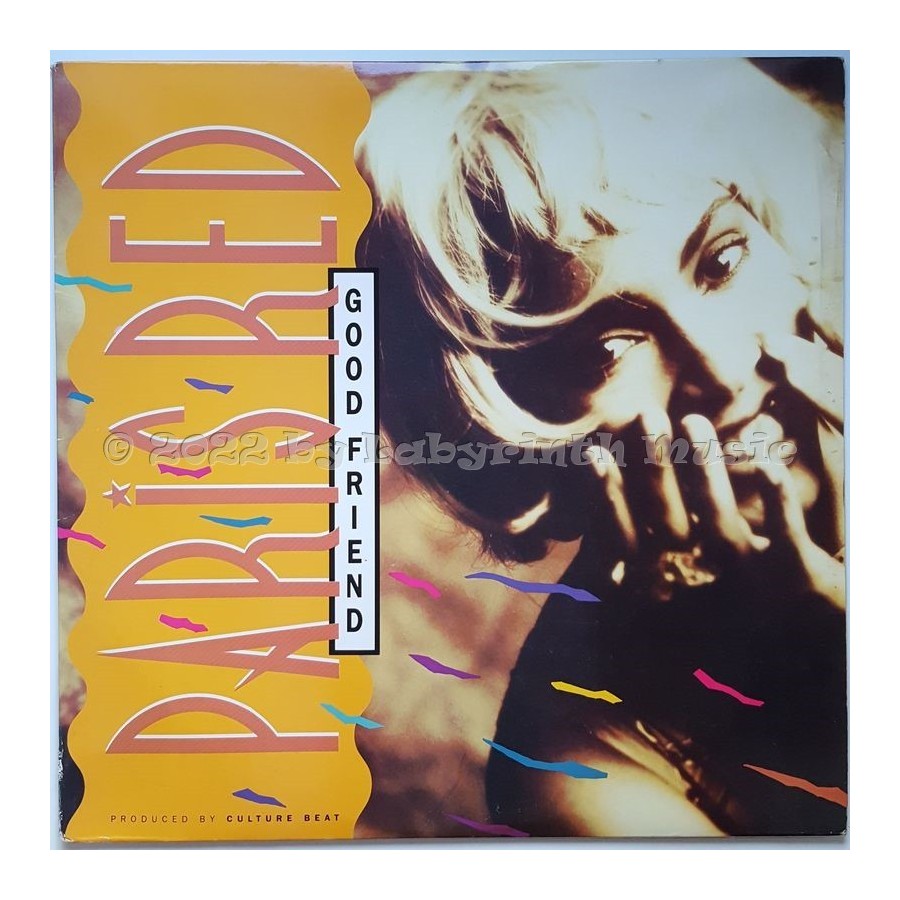 Paris Red - Good Friend • 12" Vinyl Maxi • EX - Labyrinth Music