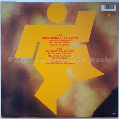 Paris Red - Good Friend • 12" Vinyl Maxi • EX - Labyrinth Music