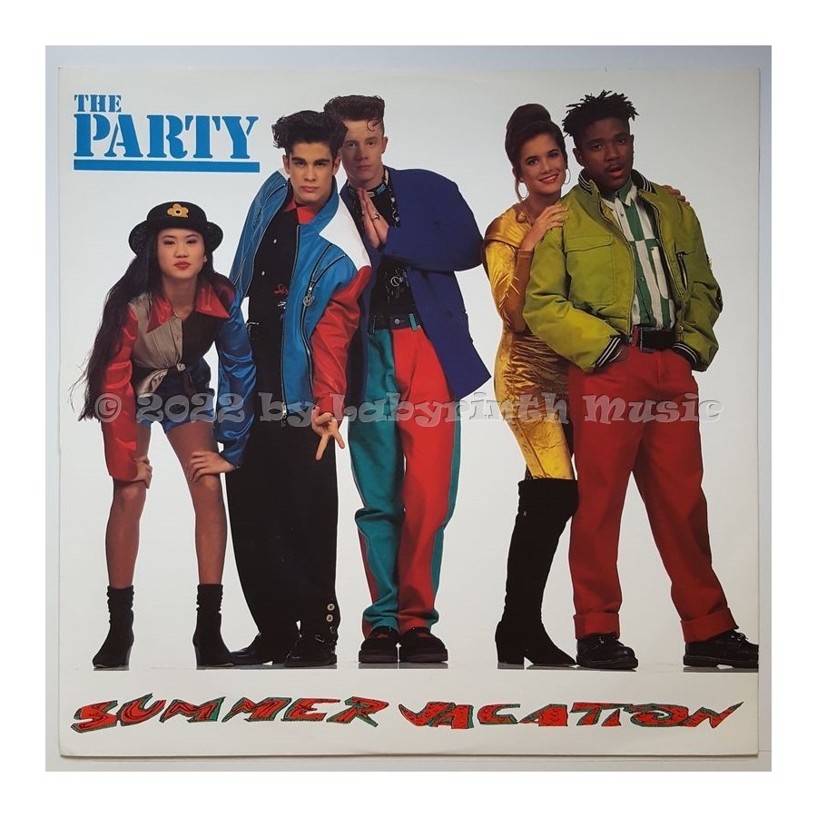 The Party - Summer Vacation • 12" Vinyl Maxi • MINT - Labyrinth Music