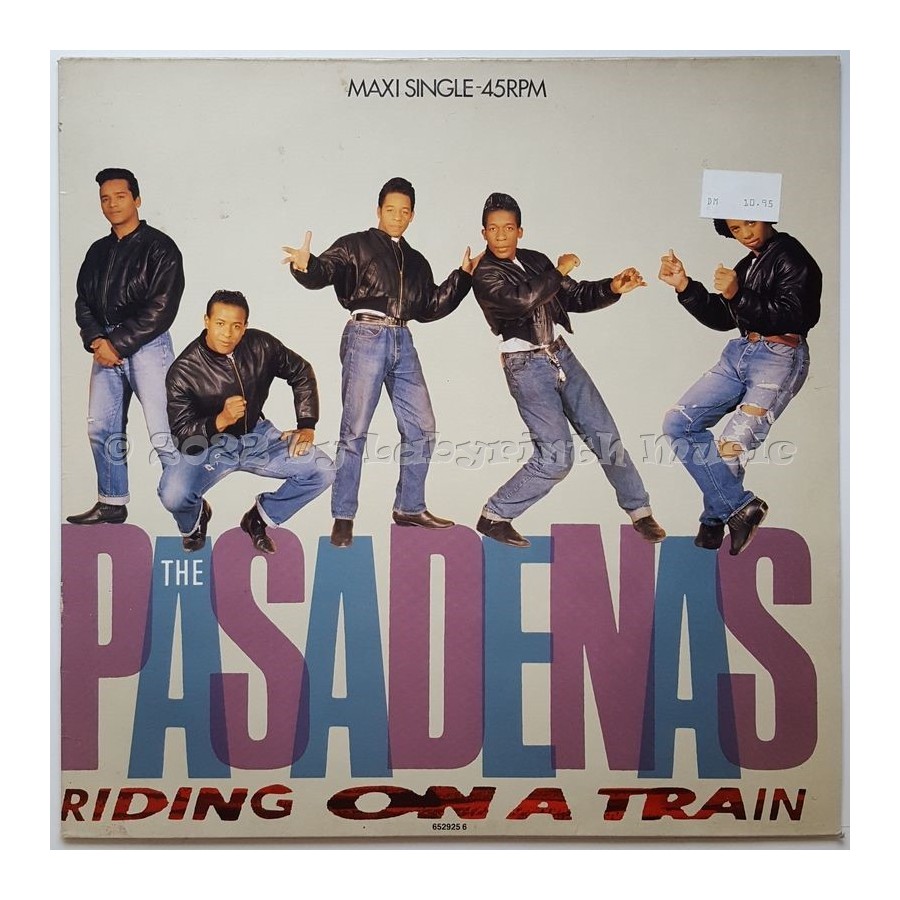 The Pasadenas - Riding On A Train • 12" Vinyl Maxi - Labyrinth Music