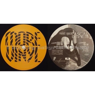 Pascal Device - Violet Space • 12" Vinyl Maxi • MINT - Labyrinth Music