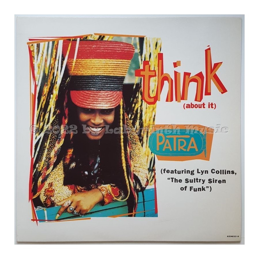 Patra - Think (About It) • 12" Vinyl Maxi • MINT - Labyrinth Music
