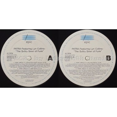 Patra - Think (About It) • 12" Vinyl Maxi • MINT - Labyrinth Music
