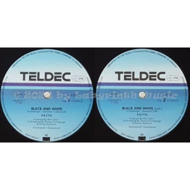 Patto - Black And White • 12" Vinyl Maxi - Labyrinth Music