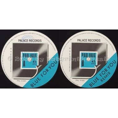 Paul Haig - Blue For You • 12" Vinyl Maxi - Labyrinth Music