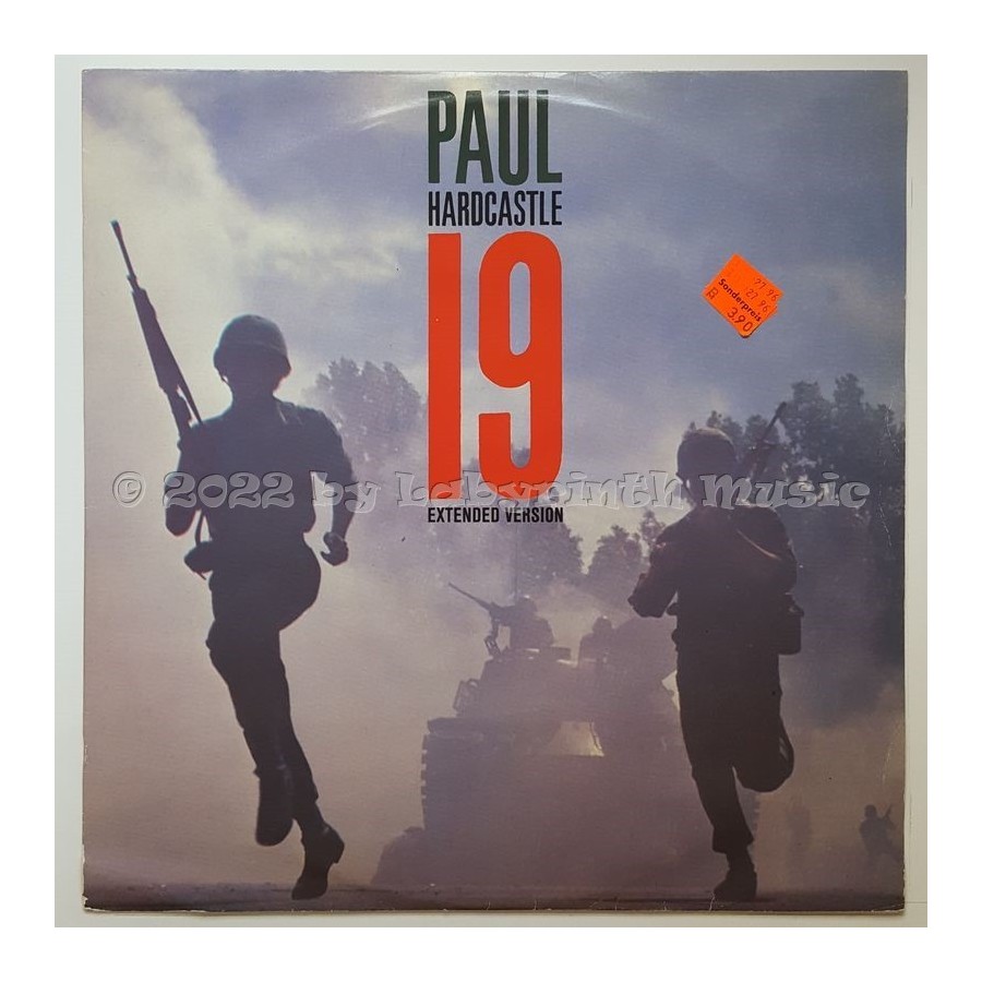 Paul Hardcastle - 19 • 12" Vinyl Maxi - Labyrinth Music