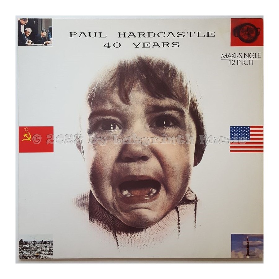 Paul Hardcastle - 40 Years • 12" Vinyl Maxi • EX - Labyrinth Music