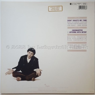 Paul Hardcastle - Don't Waste My Time • 12" Vinyl Maxi • NM - Labyrinth Music