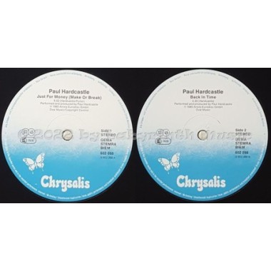 Paul Hardcastle - Just For Money • 12" Vinyl Maxi • MINT - Labyrinth Music