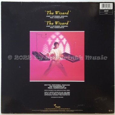 Paul Hardcastle - The Wizard • 12" Vinyl Maxi • EX - Labyrinth Music