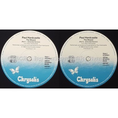 Paul Hardcastle - The Wizard • 12" Vinyl Maxi • EX - Labyrinth Music