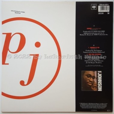 Paul Johnson - Burnin' • 12" Vinyl Maxi • MINT - Labyrinth Music