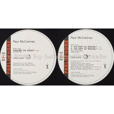 Paul McCartney - Figure Of Eight • 12" Vinyl Maxi • NM - Labyrinth Music