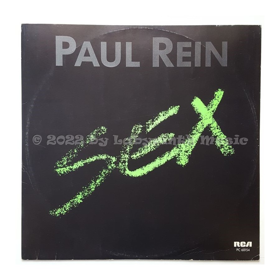 Paul Rein - Sex • 12" Vinyl Maxi - Labyrinth Music