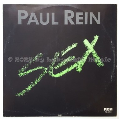 Paul Rein - Sex • 12" Vinyl Maxi - Labyrinth Music