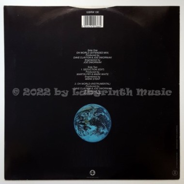 Paul Rutherford - Oh World • 12" Vinyl Maxi - Labyrinth Music