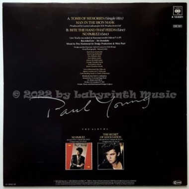 Paul Young - Tomb Of Memories • 12" Vinyl Maxi • NM - Labyrinth Music