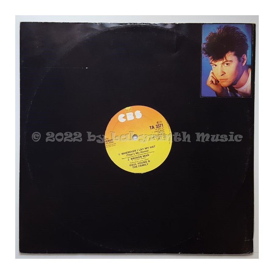 Paul Young - Wherever I Lay My Hat • 12" Vinyl Maxi - Labyrinth Music