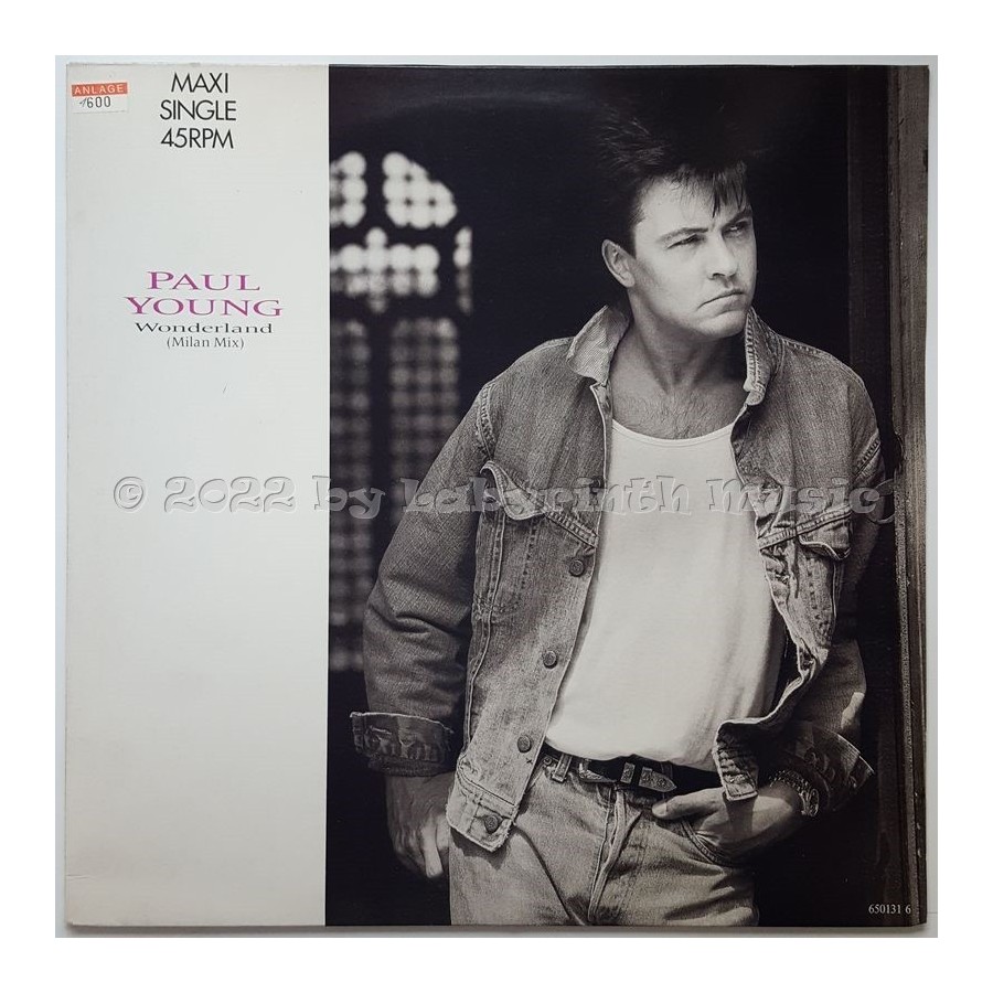 Paul Young - Wonderland • 12" Vinyl Maxi • EX - Labyrinth Music