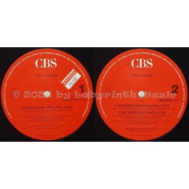 Paul Young - Wonderland • 12" Vinyl Maxi • EX - Labyrinth Music