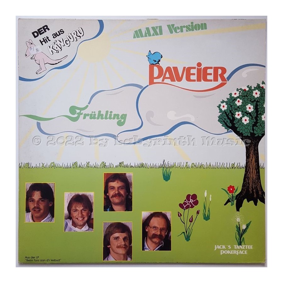 Paveier - Frühling • 12" Vinyl Maxi • EX - Labyrinth Music