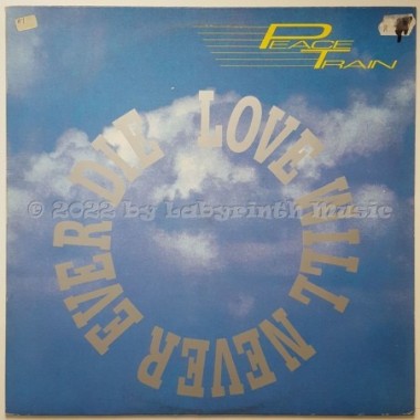 Peace Train - Love Will Never Ever Die • 12" Vinyl Maxi • EX - Labyrinth Music