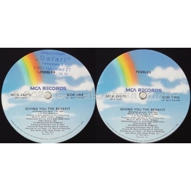 Pebbles - Giving You The Benefit • 12" Vinyl Maxi • EX - Labyrinth Music