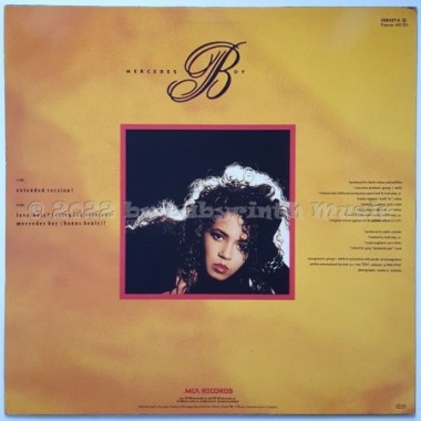 Pebbles - Mercedes Boy • 12" Vinyl Maxi - Labyrinth Music