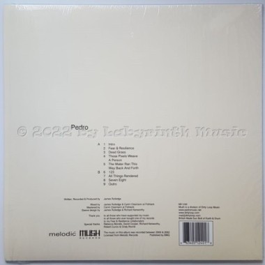 Pedro - Pedro • 12" Vinyl LP • MINT - Labyrinth Music