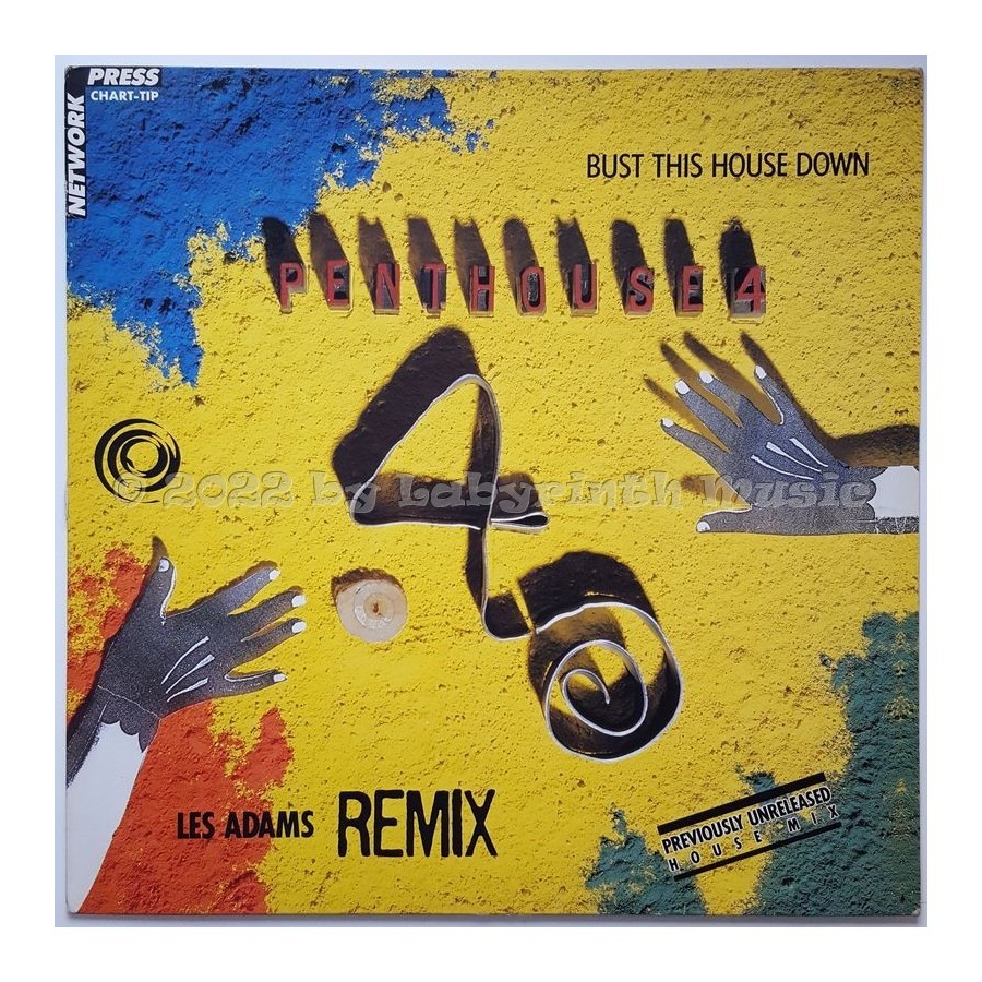 Penthouse 4 - Bust This House Down • 12" Vinyl Maxi - Labyrinth Music