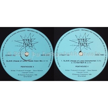 Penthouse 4 - Slave (House Of Love) • 12" Vinyl Maxi • EX - Labyrinth Music