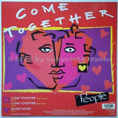 People - Come Together • 12" Vinyl Maxi • MINT - Labyrinth Music
