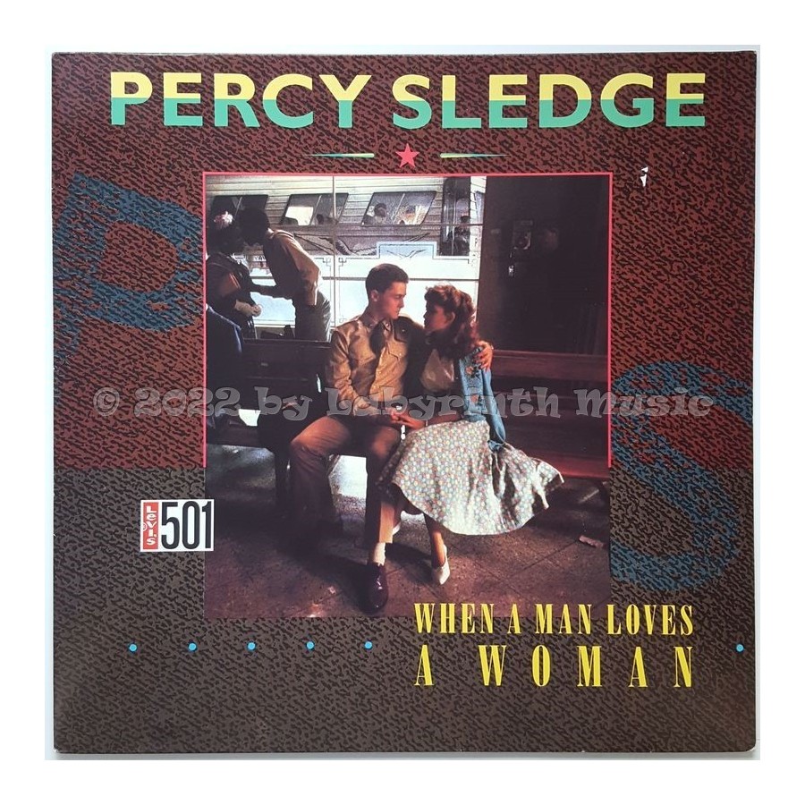 Percy Sledge - When A Man Loves A Woman • 12" Vinyl Maxi • MINT - Labyrinth Music
