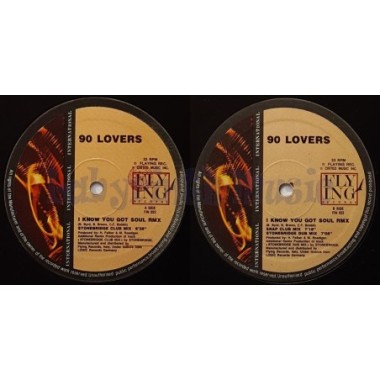 90 Lovers - I Know You Got Soul RMX • 12" Vinyl Maxi - Labyrinth Music