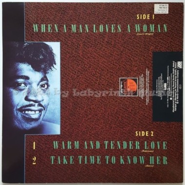 Percy Sledge - When A Man Loves A Woman • 12" Vinyl Maxi • MINT - Labyrinth Music