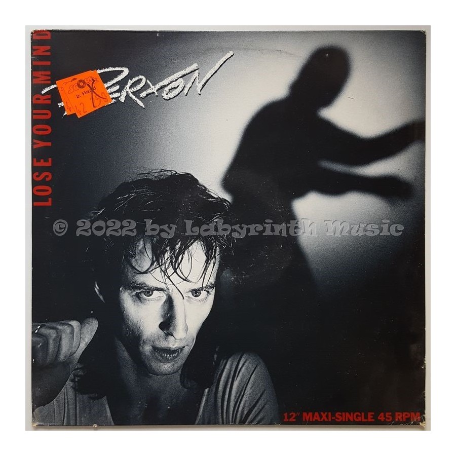 Perxon - Lose Your Mind • 12" Vinyl Maxi - Labyrinth Music